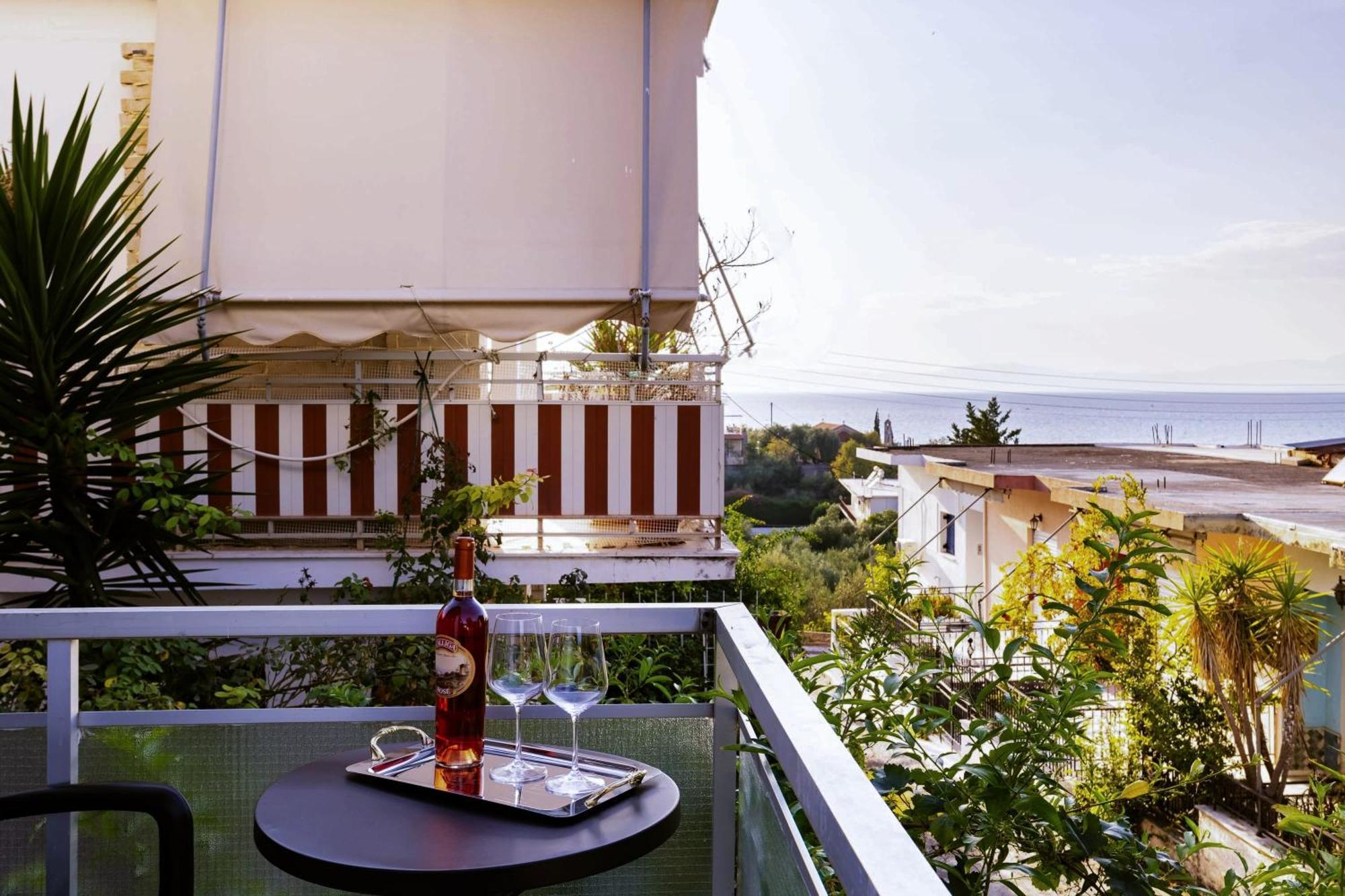 Avia Seaview Getaway - Konstantina'S Hidden Haven Villa Kalamata Luaran gambar